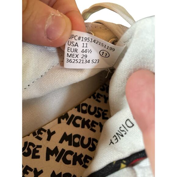 Mickey Mouse Ground Up Disney Shoes Men's Size 11 - Picture 6 of 6